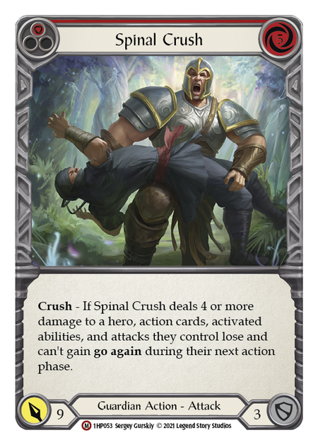 Spinal Crush (Red) 1HP053 (History Pack 1)