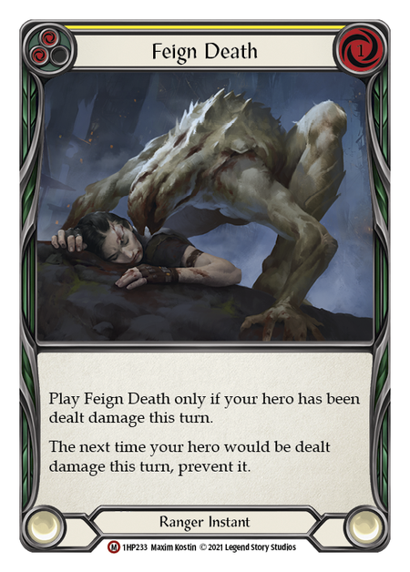 Feign Death (Yellow) 1HP233 (History Pack 1)