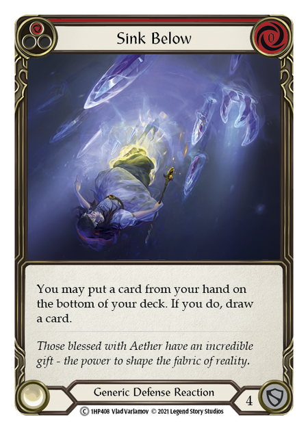 Sink Below (Red) 1HP408 (History Pack 1)