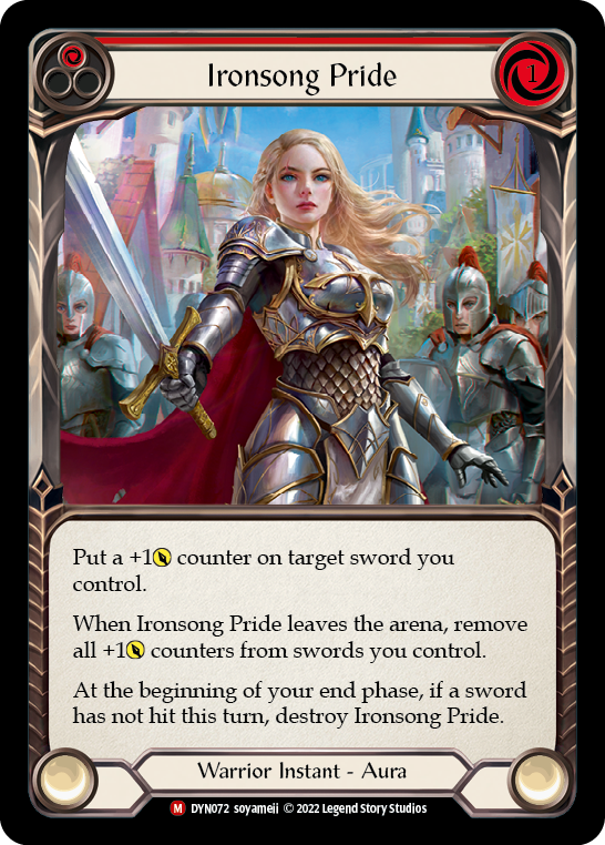 Ironsong Pride (Red) DYN072 (Dynasty)