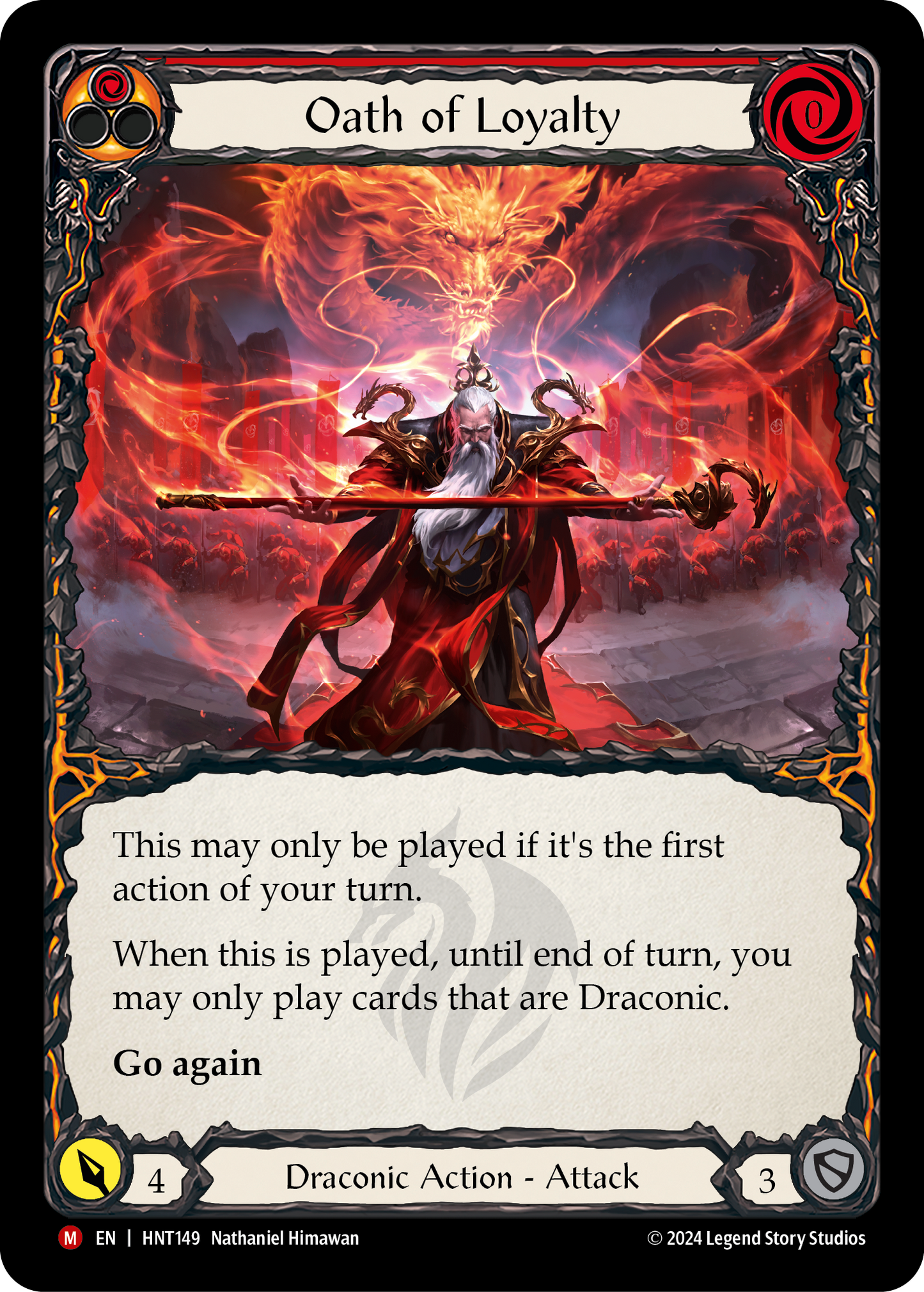 Oath of Loyalty (Red) HNT149 (The Hunted)