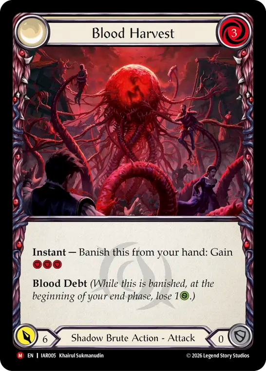 Blood Harvest IAR005 (Usurp the Shadow Throne)