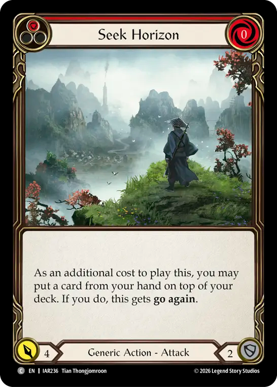 Seek Horizon (Red) IAR236 (Usurp the Shadow Throne)