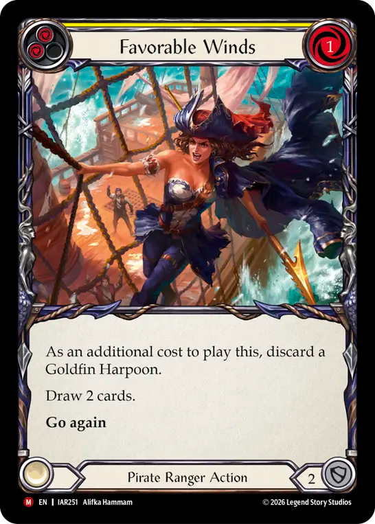 Favorable Winds (Yellow) IAR251 (Usurp the Shadow Throne)