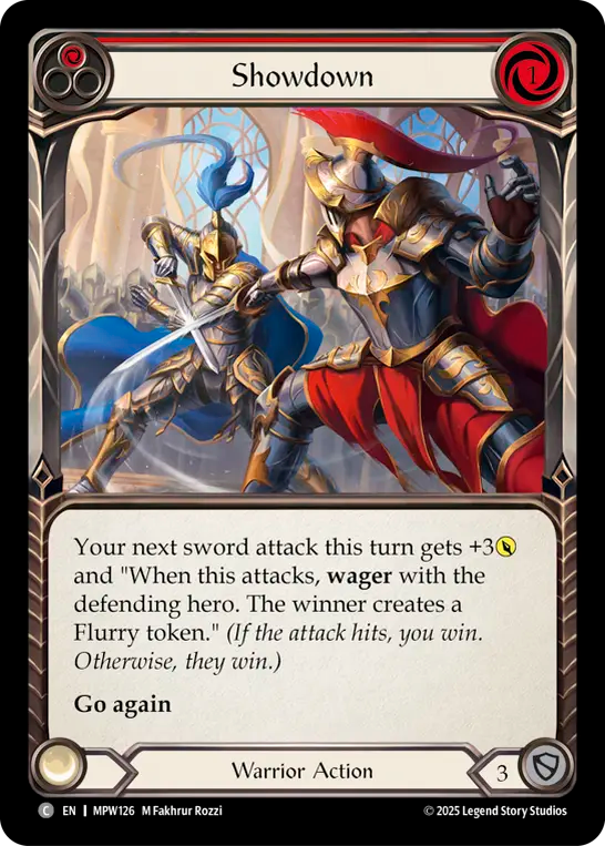 Showdown (Red) MPW126 (Mastery Pack Warrior)