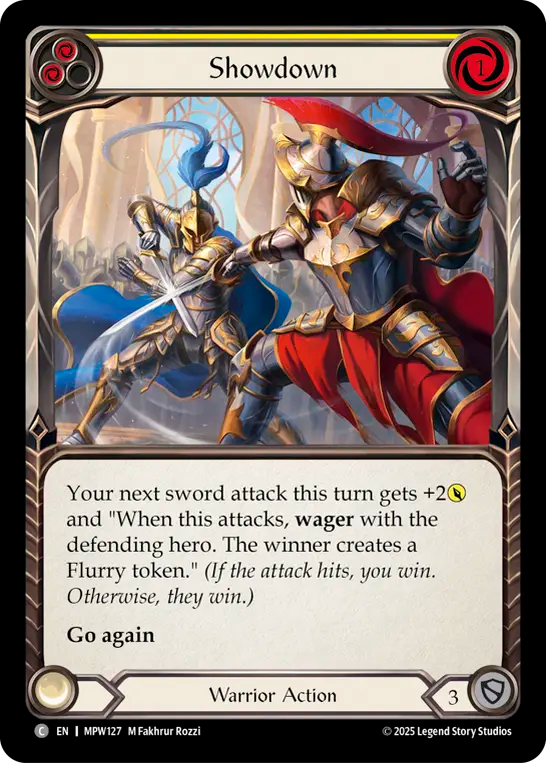 Showdown (Yellow) MPW127 (Mastery Pack Warrior)