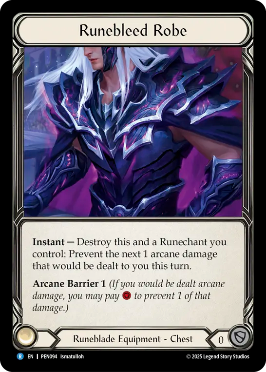 Runebleed Robe PEN094 (Compendium of Rathe)