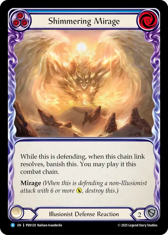 Shimmering Mirage (Blue) PEN129 (Compendium of Rathe)