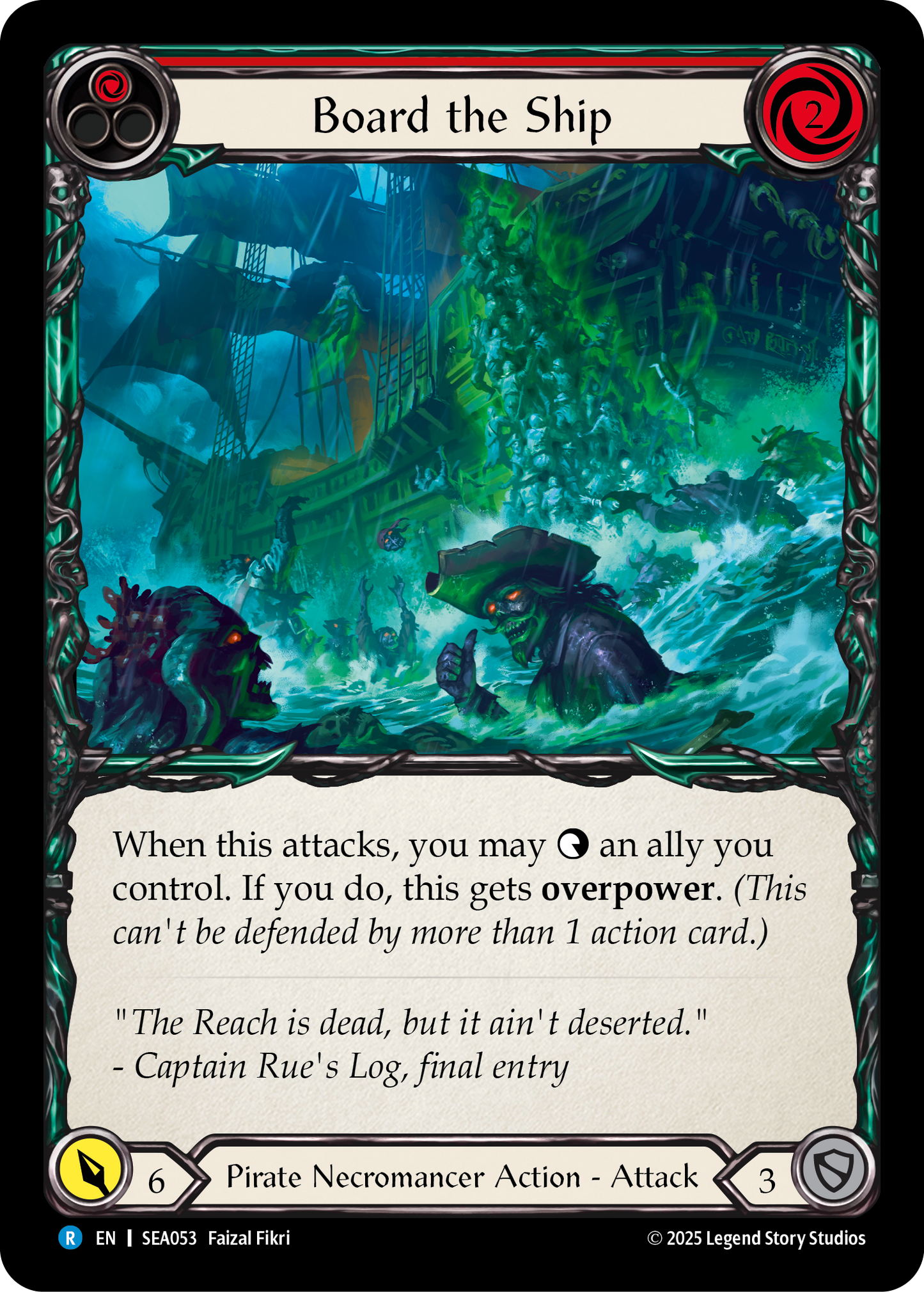 Board the Ship (Red) SEA053 (High Seas)