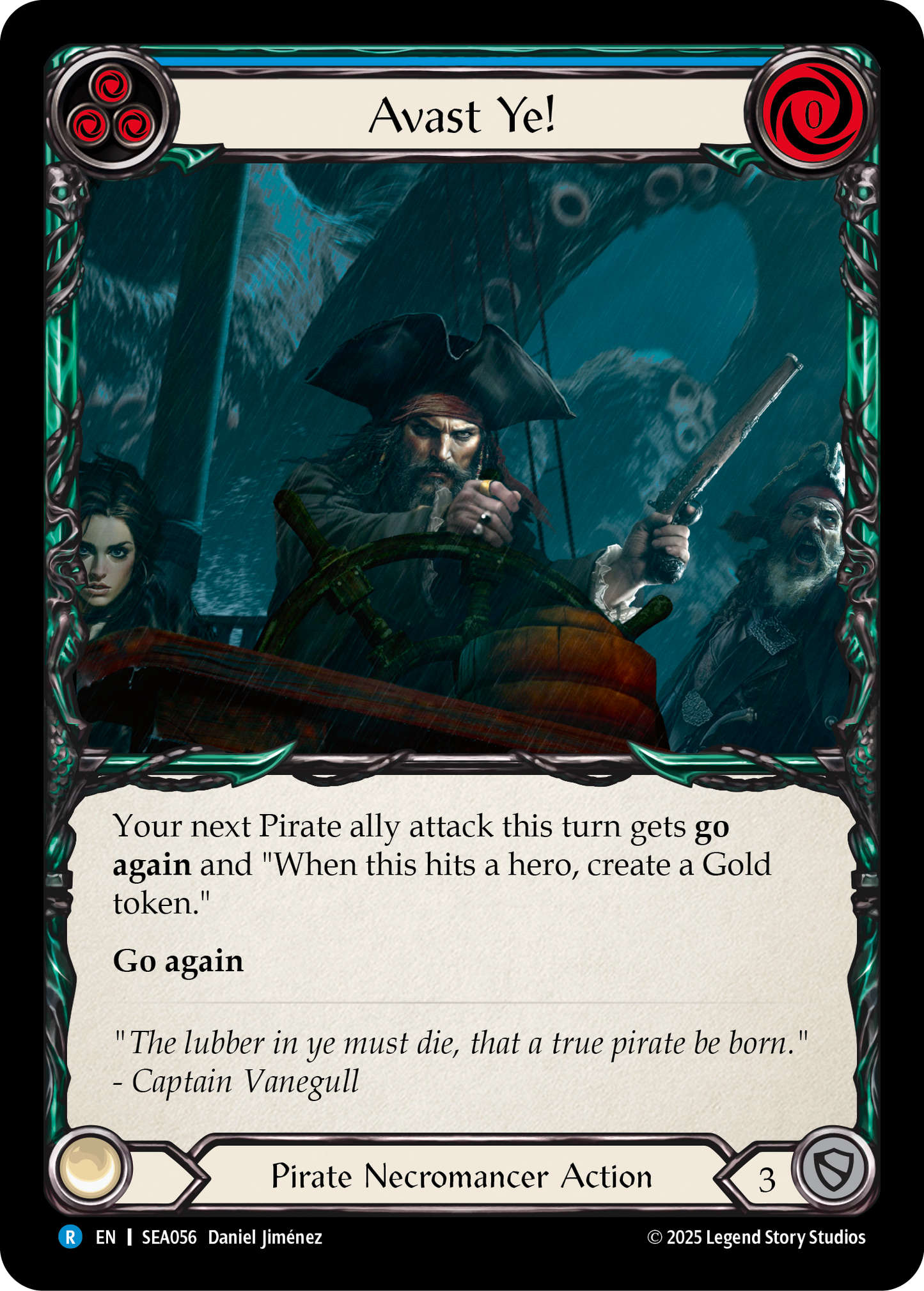 Avast Ye! Rainbow Foil (Blue) SEA056 (High Seas)