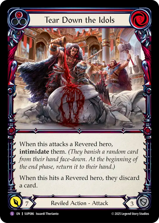 Tear Down the Idols (Red) SUP086 (Super Slam)