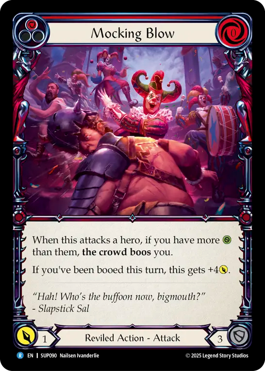 Mocking BlowRainbow Foil (Red) SUP090 (Super Slam)