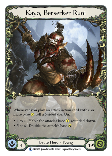 Kayo, Berserker Runt 1HP003 (History Pack 1)
