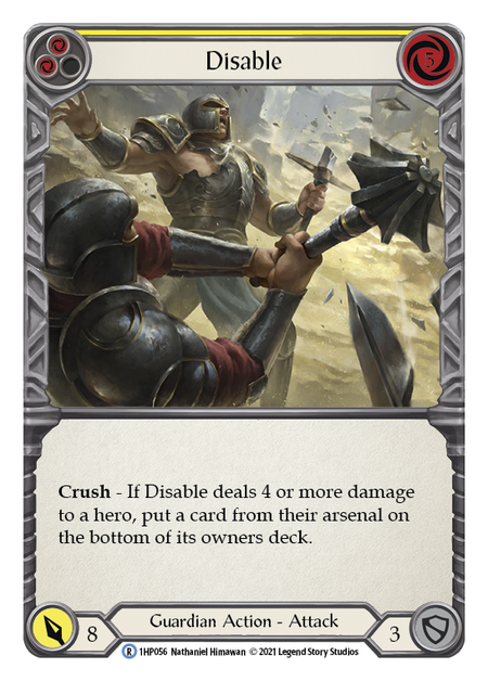 Disable (Yellow) 1HP056 (History Pack 1)