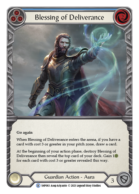 Blessing of Deliverance (Blue) 1HP063 (History Pack 1)