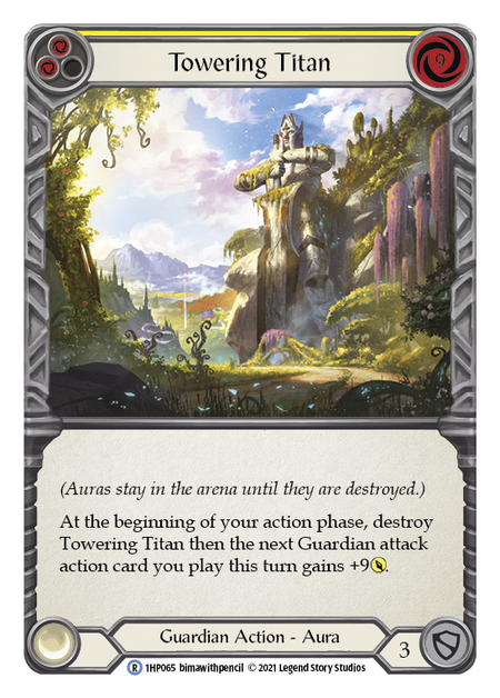Towering Titan (Yellow) 1HP065 (History Pack 1)