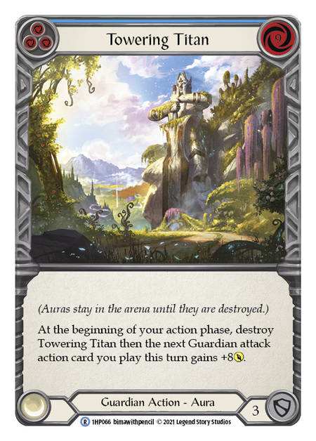 Towering Titan (Blue) 1HP066 (History Pack 1)