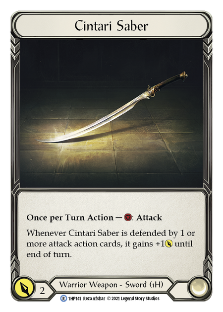 Cintari Saber 1HP141 (History Pack 1)