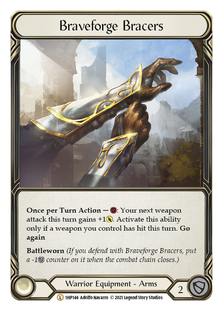 Braveforge Bracers 1HP144 (History Pack 1)
