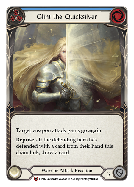 Glint the Quicksilver (Blue) 1HP147 (History Pack 1)