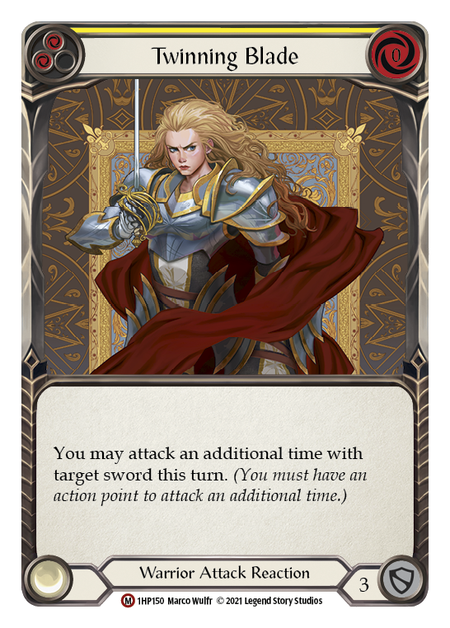 Twinning Blade (Yellow) 1HP150 (History Pack 1)