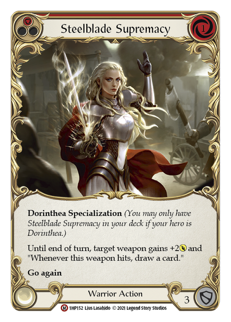 Steelblade Supremacy (Red) 1HP152 (History Pack 1)