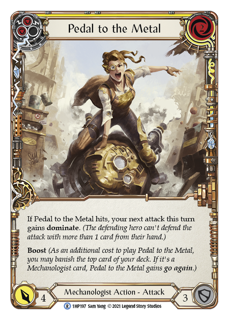 Pedal to the Metal (Yellow) 1HP197 (History Pack 1)