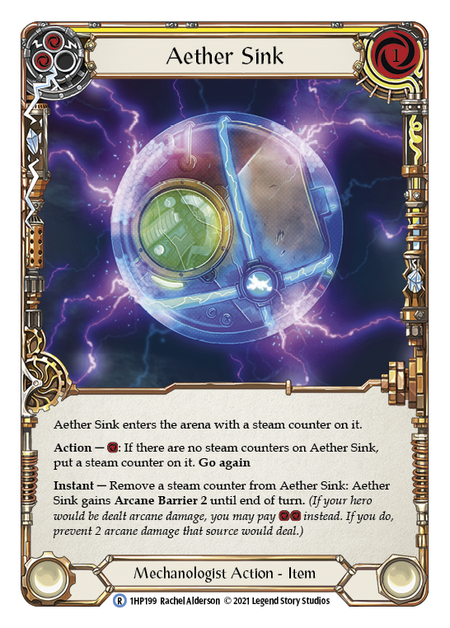 Aether Sink (Yellow) 1HP199 (History Pack 1)