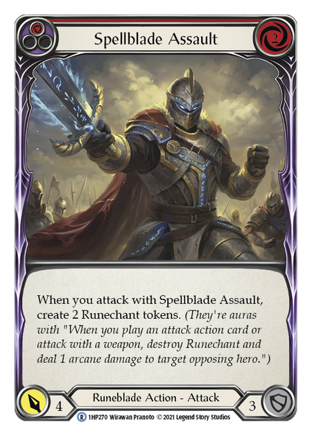 Spellblade Assault (Red) 1HP270 (History Pack 1)