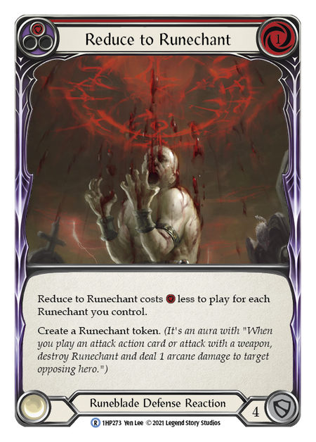 Reduce to Runechant (Red) 1HP273 (History Pack 1)