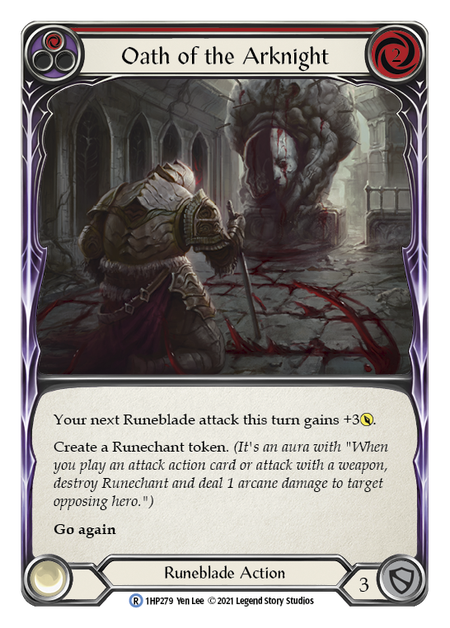 Oath of the Arknight (Red) 1HP279 (History Pack 1)