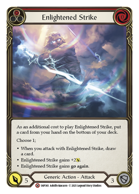 Enlightened Strike (Red) 1HP361 (History Pack 1)