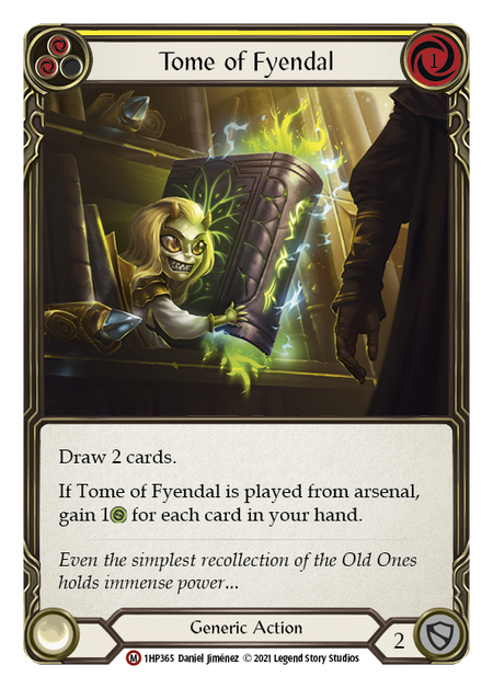 Tome of Fyendal (Yellow) 1HP365 (History Pack 1)