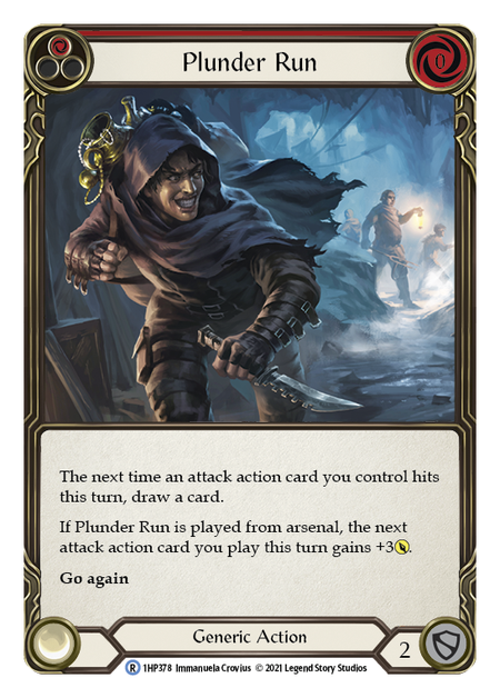 Plunder Run (Red) 1HP378 (History Pack 1)