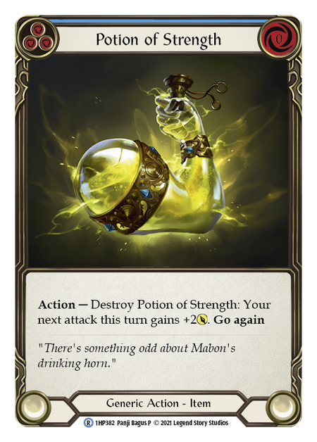 Potion of Strength (Blue) 1HP382 (History Pack 1)