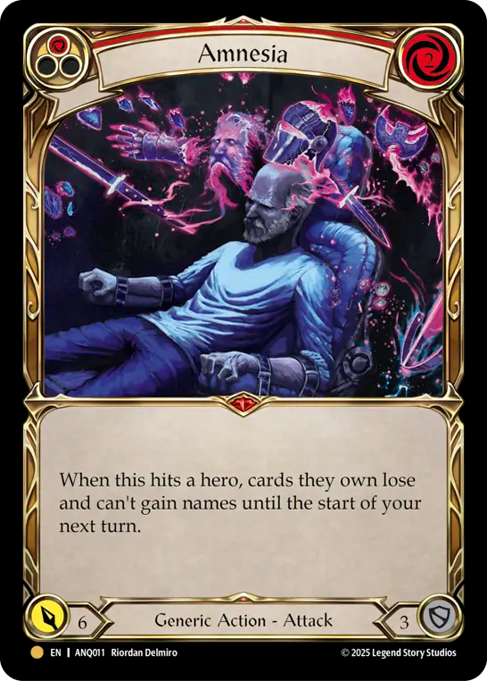 Amnesia (Red) ANQ011 (Compendium of Rathe Antiquity)