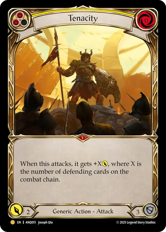Tenacity (Yellow) ANQ015 (Compendium of Rathe Antiquity)