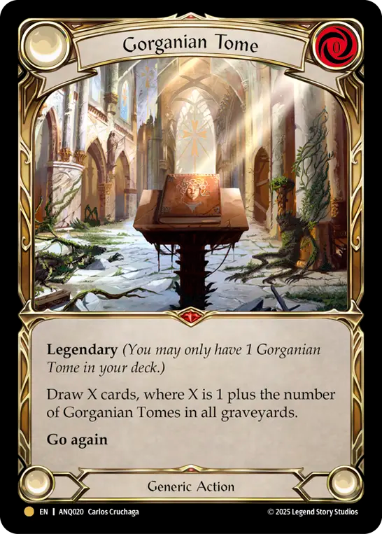 Gorganian Tome ANQ020 (Compendium of Rathe Antiquity)