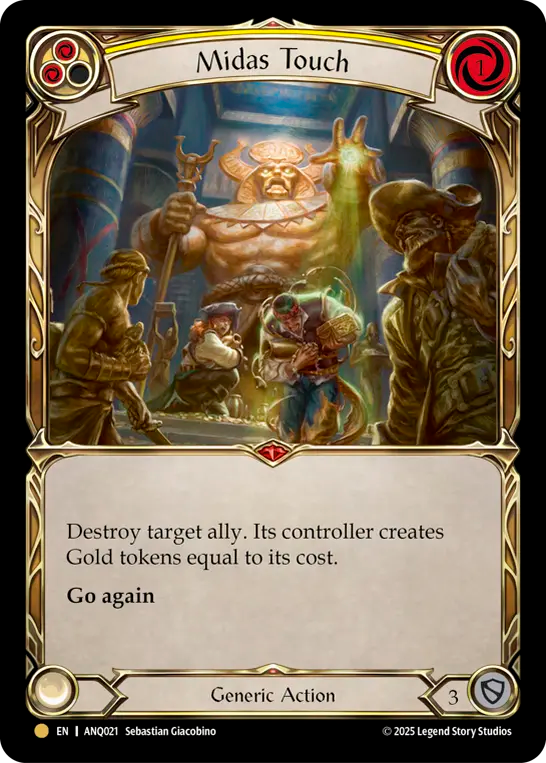 Midas Touch (Yellow) ANQ021 (Compendium of Rathe Antiquity)
