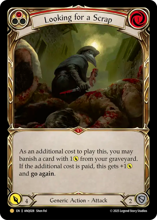 Looking for a Scrap (Red) ANQ028 (Compendium of Rathe Antiquity)