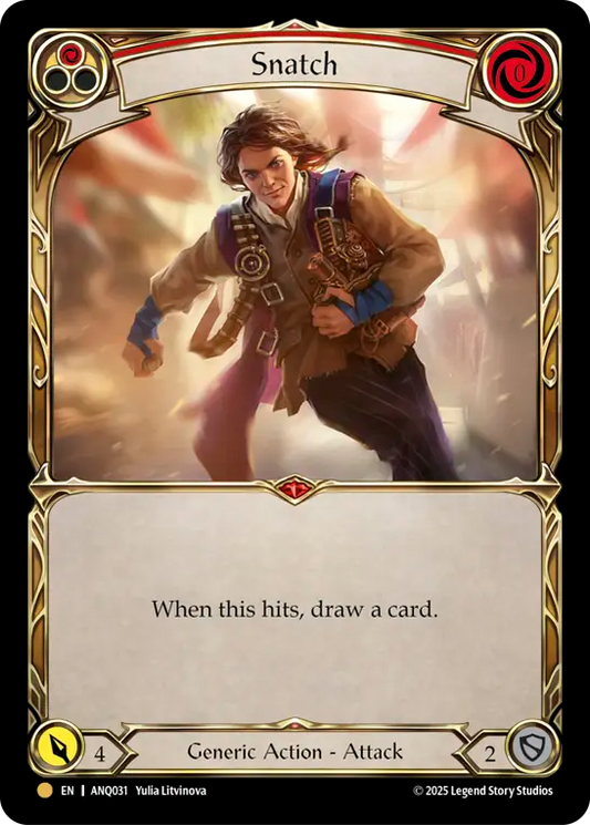 Snatch (Red) ANQ031 (Compendium of Rathe Antiquity)
