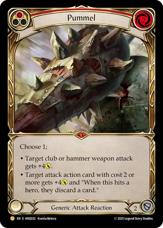 Pummel (Red) ANQ032 (Compendium of Rathe Antiquity)