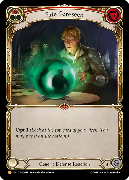 Fate Foreseen (Red) ANQ033 (Compendium of Rathe Antiquity)