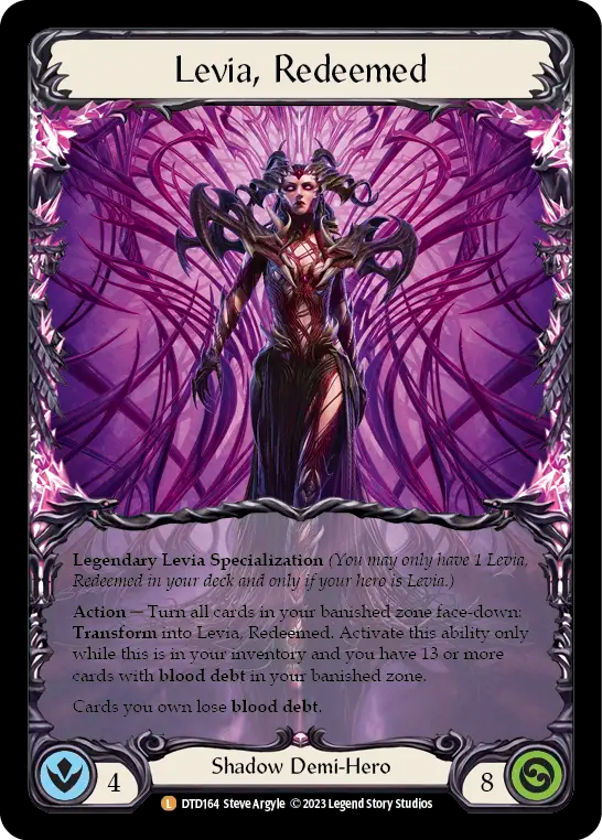 Levia, Redeemed DTD164 (Dusk Till Dawn)