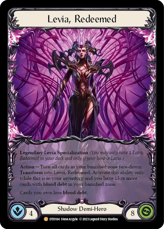 Levia, Redeemed DTD164 (Dusk Till Dawn)