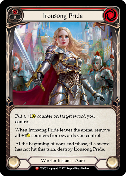 Ironsong Pride (Red) DYN072 (Dynasty)