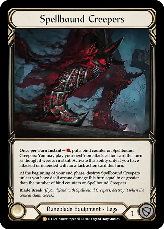 Spellbound Creepers Cold Foil ELE224 (Tales of Aria)