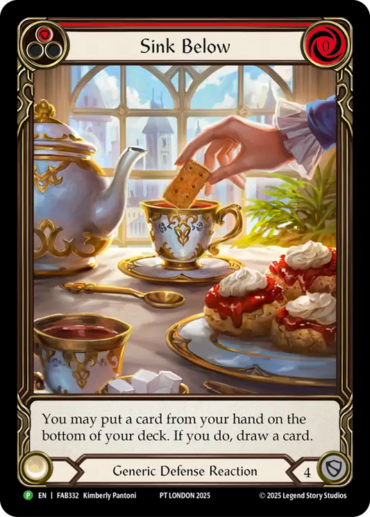 Sink Below Rainbow Foil (Red) FAB332 (Promo)