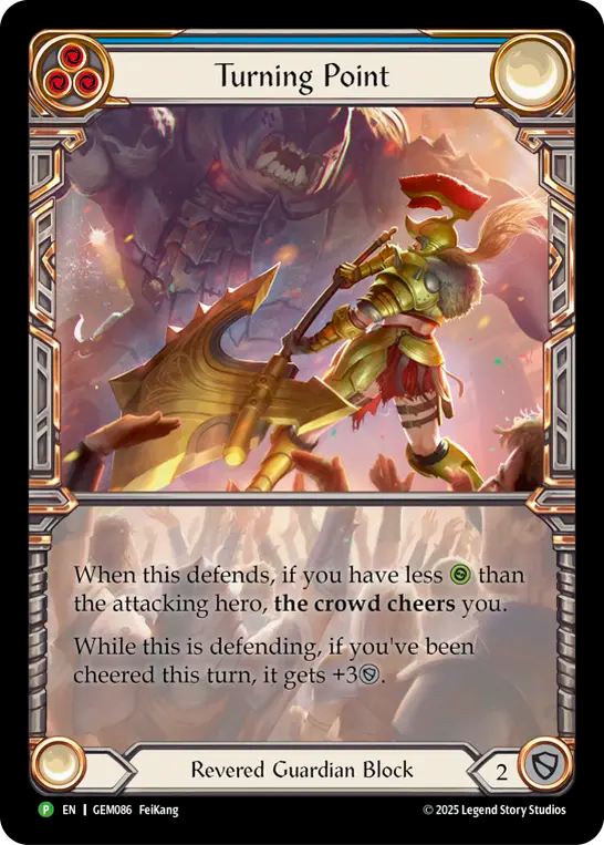 Turning Point Extended Art (Blue) GEM086 (Promo)