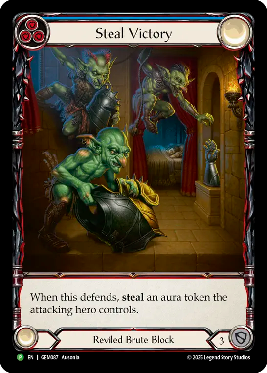Steal Victory Extended Art (Blue) GEM087 (Promo)